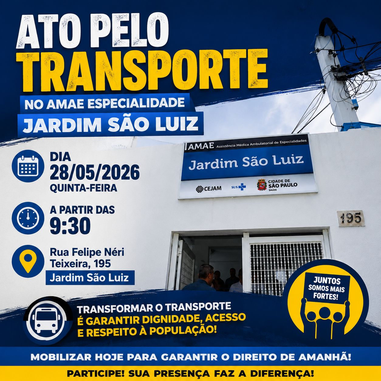 ATO PELO TRANSPORTE
