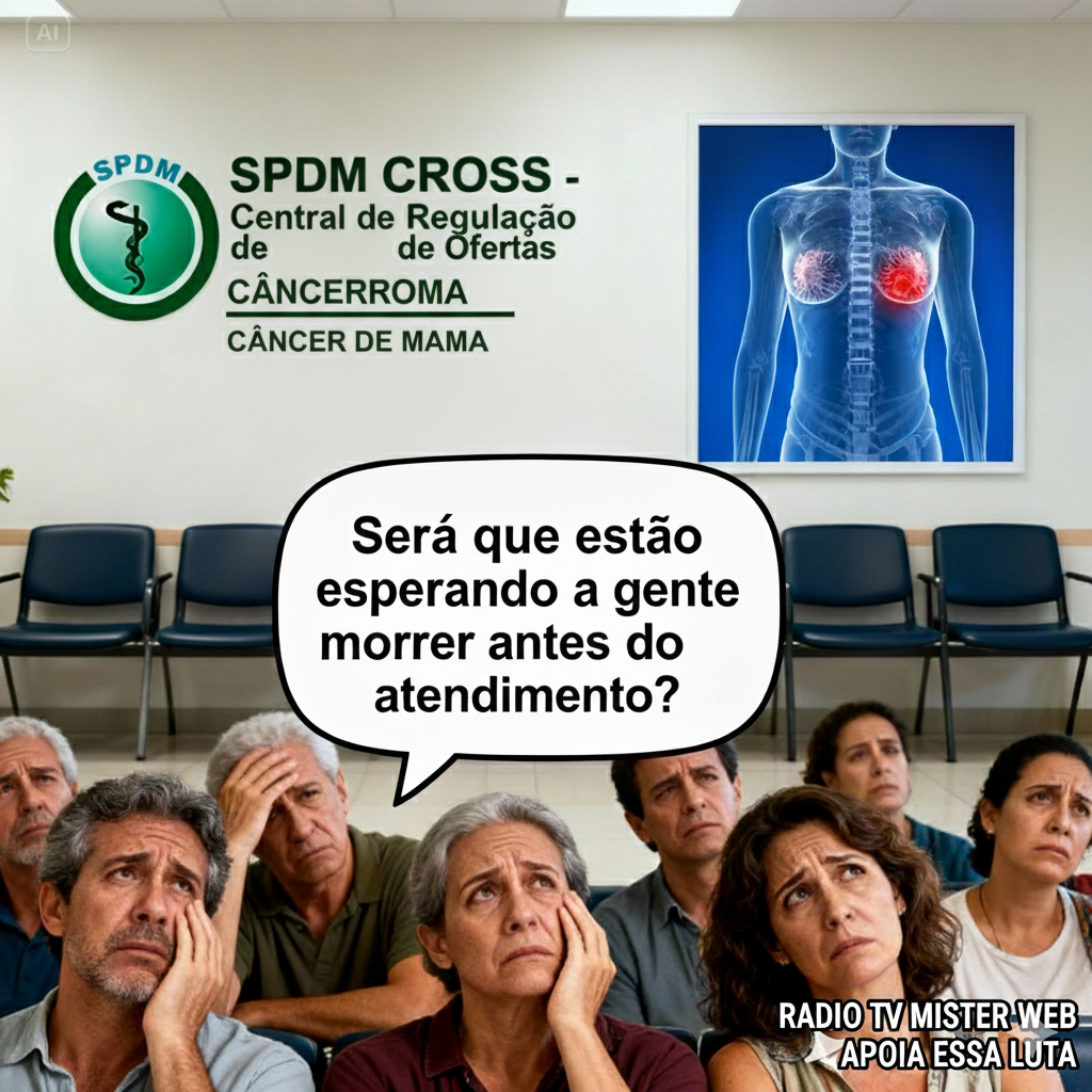 DEMORA NO SISTEMA CROSS PARA ATENDIMENTO DE CÂNCER DE MAMA 🚨